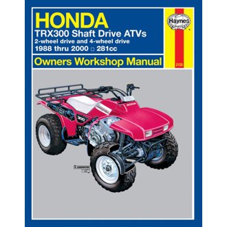 HONDA TRX300 SHAFT DRIVE ATV, '88-'00 MANUAL