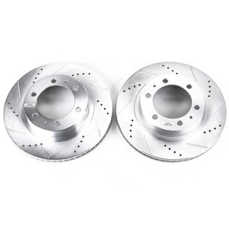 Evolution Performance Drilled And Slotted Rotor Pair