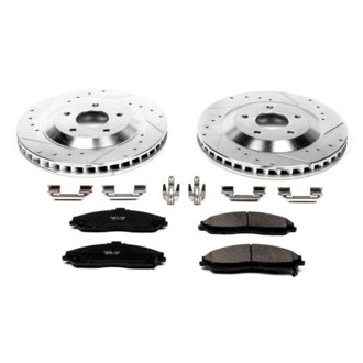 Z23 Daily Driver Carbon-Fiber Ceramic Brake Pad and Drilled & Slotted Rotor Kit