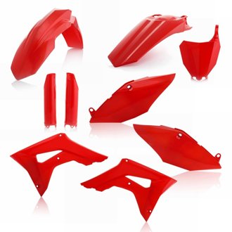 2018 Honda CRF250R/17-18 CRF450R Full Plastic Kit - 00 CR Red