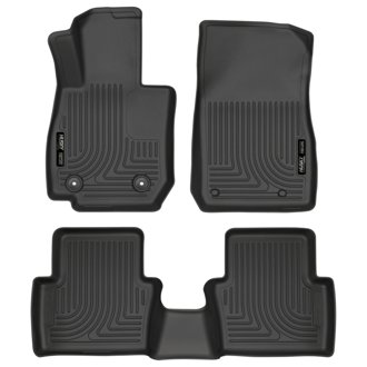 2017 Mazda CX-3 Weatherbeater Black Front & 2nd Seat Floor Liners