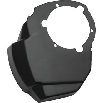Servo Cover Milwaukee-8 Heavy Breather Air Cleaner Black