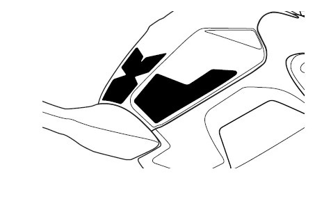 Specific Tank Protector Carbon Look