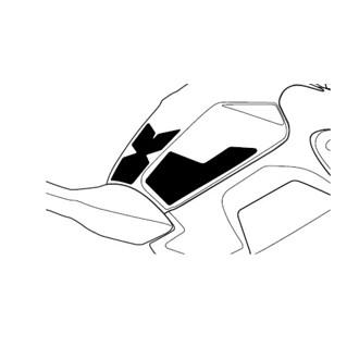Specific Tank Protector Carbon Look