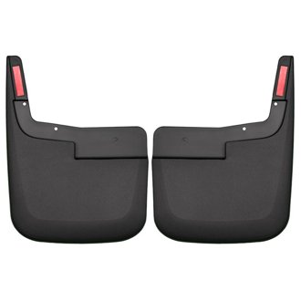 2015 Ford F-150 w/o Fender Flares Mud Guards Black Front Mud Guards