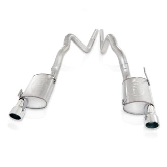 2007-10 Shelby GT500 3in Catback X-Pipe Chambered Mufflers