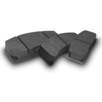Wilwood Pad Set Purple Alum Rtr 6812 DLS Floater DPS 3 Hole