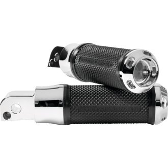 Footpegs Apex Passenger - Chrome