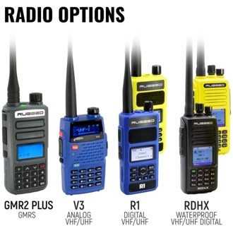 SUPER SPORT Comm Kit w/ LW SPORT Cables With R1 (Blue) - Business Band Radio