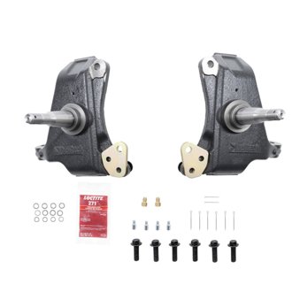 3 INCH DROP SPINDLE SET (4-PISTON BRAKE CALIPERS