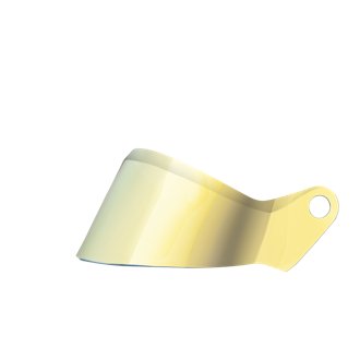 SHORT ST6 MIRROR YELLOW VISOR DARK