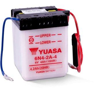 CONVENTIONAL 6N4-2A-4 6 VOLT BATTERY