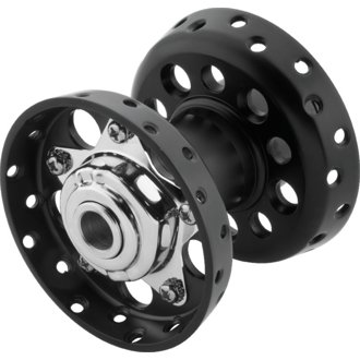 Bikers Choice 36-66 Big Twin Black Star Hub With Cone Style Bearing