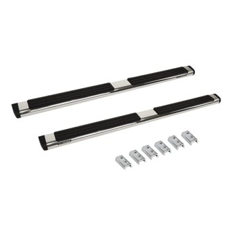 6" OE Xtreme Side Steps with Mounting Brackets Kit