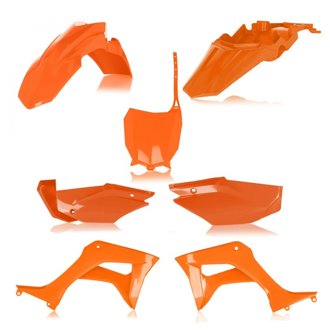 19+ Honda CRF110F Full Plastic Kit - Orange