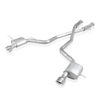 2012-17 Jeep Grand Cherokee 6.4L Catback Chambered Mufflers X-Pipe