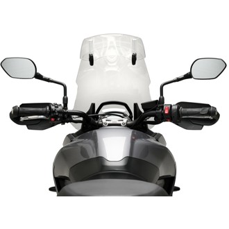 Touring Windshield With Visor Smoke