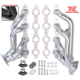 UNCOATED E.O. HEADERS For 1999-07 GM 2WD/4WD TRUCKS/SUVs; 4.8-6.0L LS No A.I.R.
