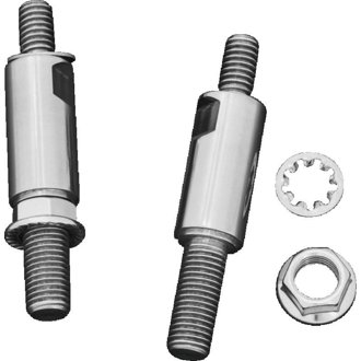 Raised Mirror Adaptors Metric Models (Excluding Yamaha) Chrome