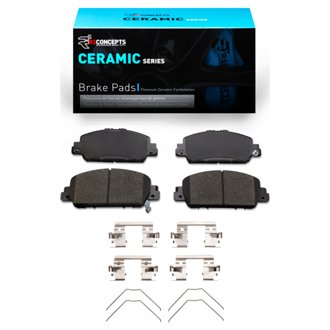 R1 Ceramic Pads and Hardware Kit