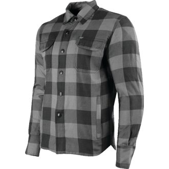 True Grit 2.0 Armored Moto Shirt Grey - 3XL