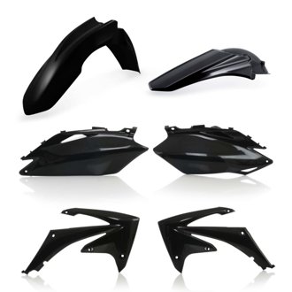10-13 Honda CRF250R/ 09-12 CRF450R Plastic Kit - Black