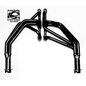 Silver Long-Tube 50-State Headers For 77-79 Dodge 2WD 1500-2500 Trucks w/361-440