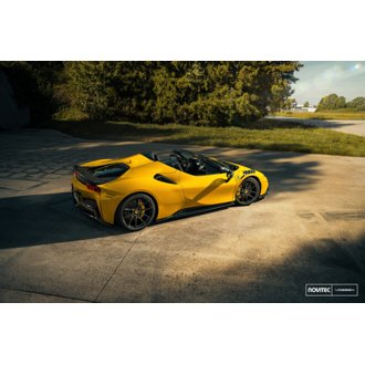 x Novitec NF10 21x12in - 5x114.3 BP - ET20 - Gloss Black Ferrari SF90 Rear Wheel