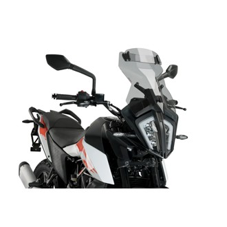 Touring Windshield With Visor Clear