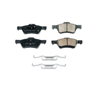 Z17 Low-Dust Ceramic Brake Pads with Hardware