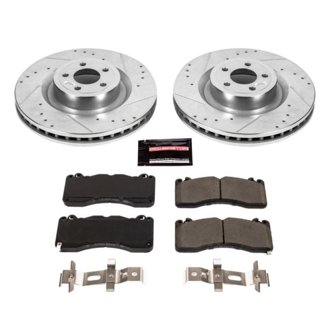 Z23 Daily Driver Carbon-Fiber Ceramic Brake Pad and Drilled & Slotted Rotor Kit