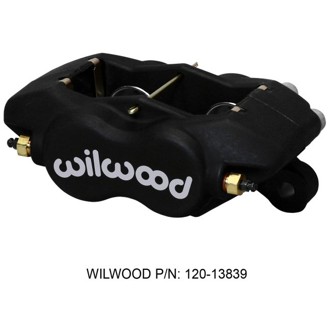 Wilwood Caliper-Forged Dynalite 1.38in Pistons .81in Disc
