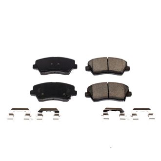 Z17 Low-Dust Ceramic Brake Pads with Hardware