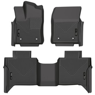 2022 Toyota Tundra WeatherBeater CC CrewMax Front & 2nd Seat Floor Liner - Blk