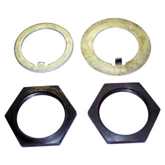 Axle Spindle Nut And Washer Kit
