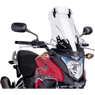Multi-Adjustable Visor Fixed With Screws Clear