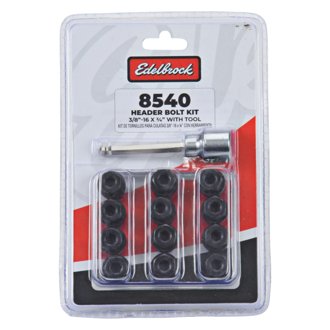 Exhaust Header Bolts # , 3/8"-16 X 3/4", Black Oxide W/ Allen Socket