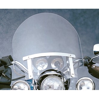 88-22 Harley XL/FXD/ 85-16 Honda CMX250 Dakota 3 w/High Turn Signals Windshield-Clr