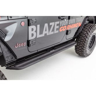 Dominator Xtreme Ds Side Steps With Rocker Panel Mounting Bracket Kit