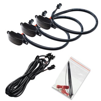 Universal Pre-Runner Style Led Grill Light Kit (New Style) - Tinted Lens