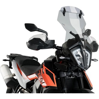 Multi-Adjustable Visor Fixed With Screws Smoke