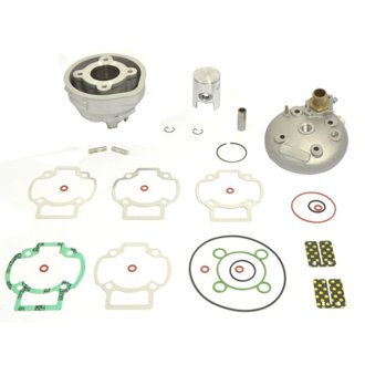 14-14 Aprilia SR Iniezione E Carburetor 50 40mm Standard Bore Cylinder Kit w/Head