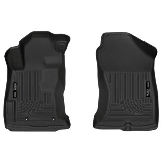 2018 Subaru Crosstrek Black Front Floor Liners