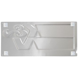 Embossed Metal Sign 9in H x 20in W