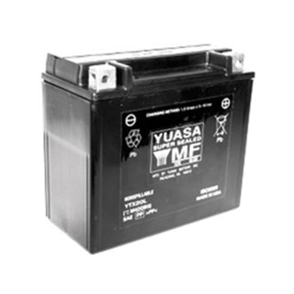 YTX20L FACTORY ACTIVATED MAINTENANCE FREE 12 VOLT BATT