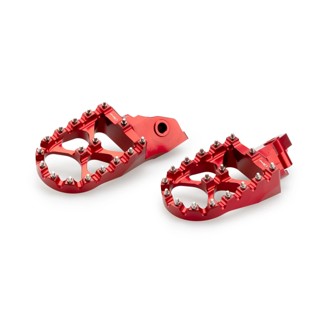Footpegs Off-Road Red