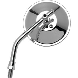 4in Adjustable Round Mirror 10mm - Each - Chrome