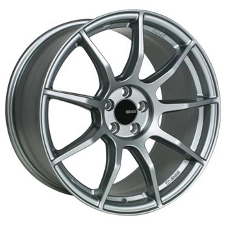 TS9 18x8 5x108 45mm offset 72.6mm Bore Platinum Grey