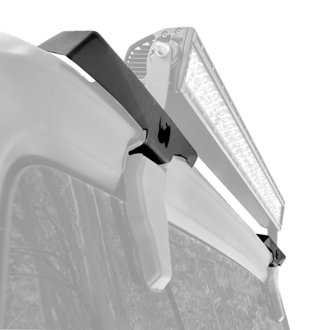 XE Rear Hard Top Light Mount for Jeep JL/JT - Fits 3" Cube, up to 40" LED bar