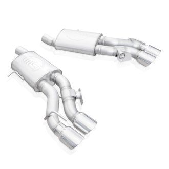 2016-18 Cadillac CTS-V Sedan Axle Back System Dual-Mode Turbo Mufflers 4in Tips